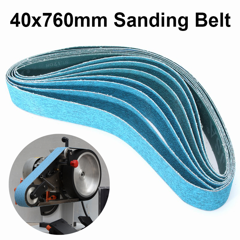 40x760mm Sanding Belts Polishing Belt Abrasive Linishing Belt 40 60 80