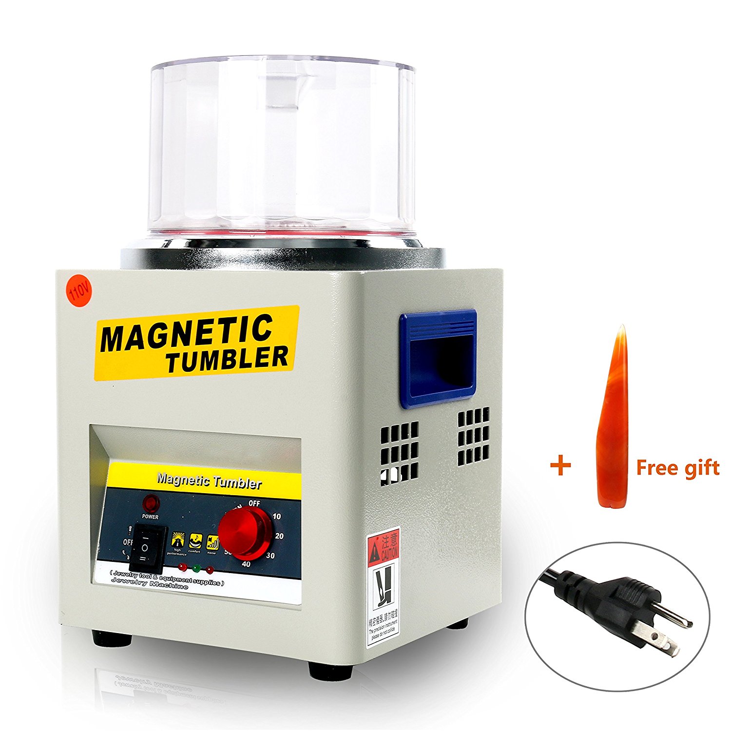 KT185 Tumbler Jewelry Polisher Finisher 2000rpm Polishing