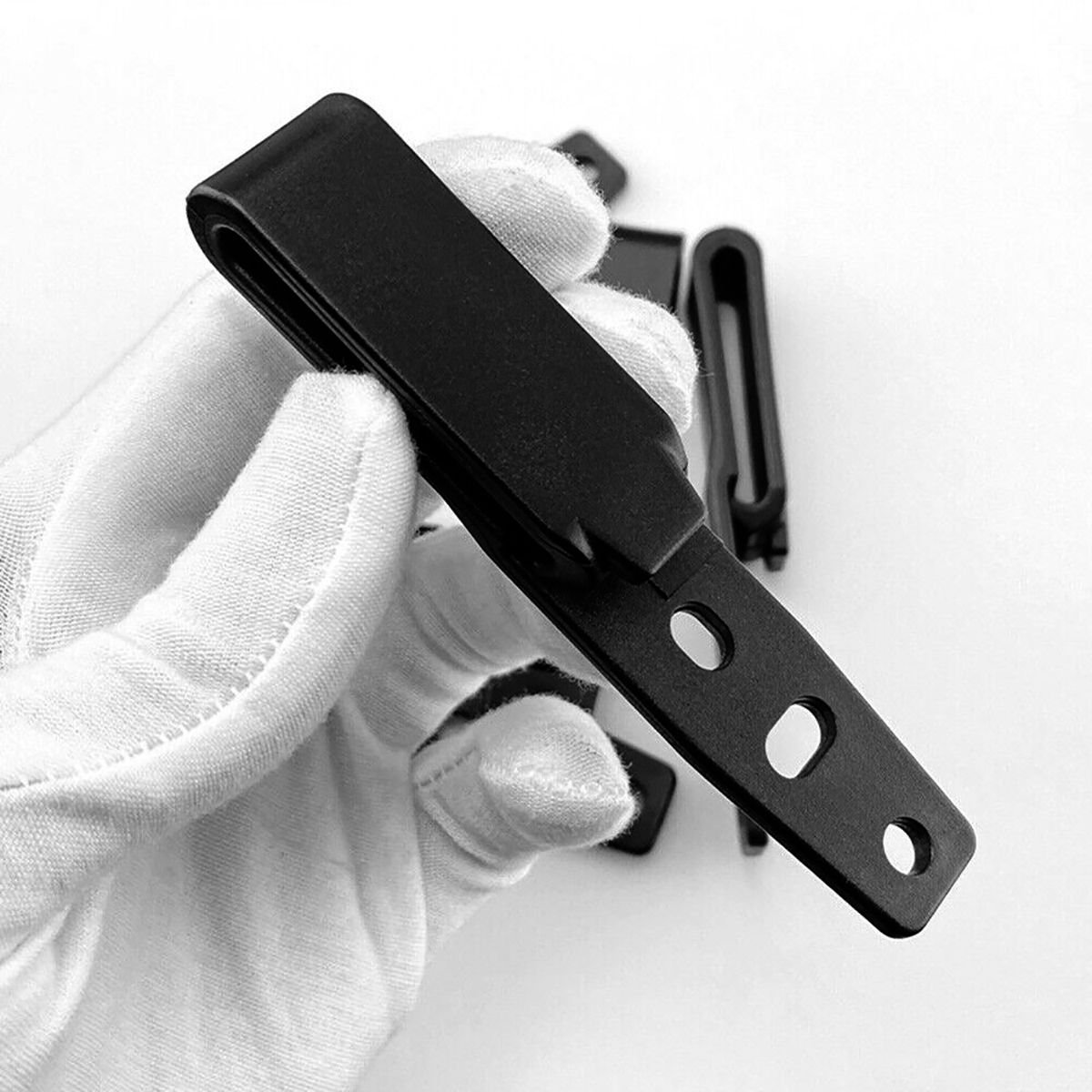 2 Pack Kydex Holster Black Clp Holster Belt Clps wth Screws | eBay