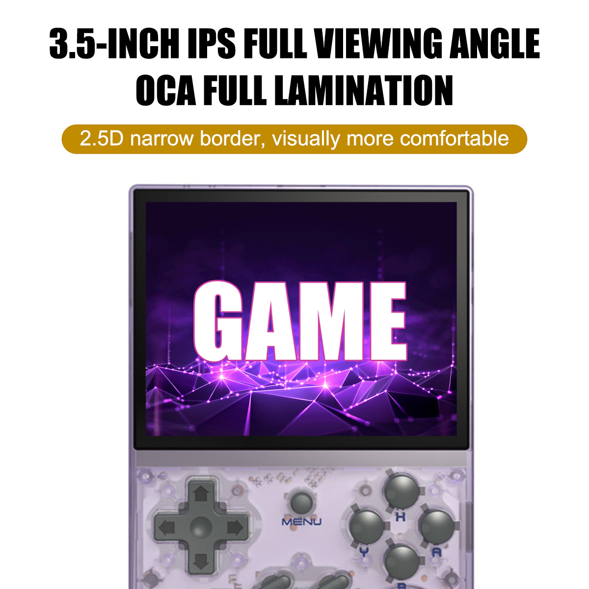 ANBERNIC RG35XX PLUS Retro Handheld Game Console 3.5''IPS Screen Built-in  10K Games – Minixpc