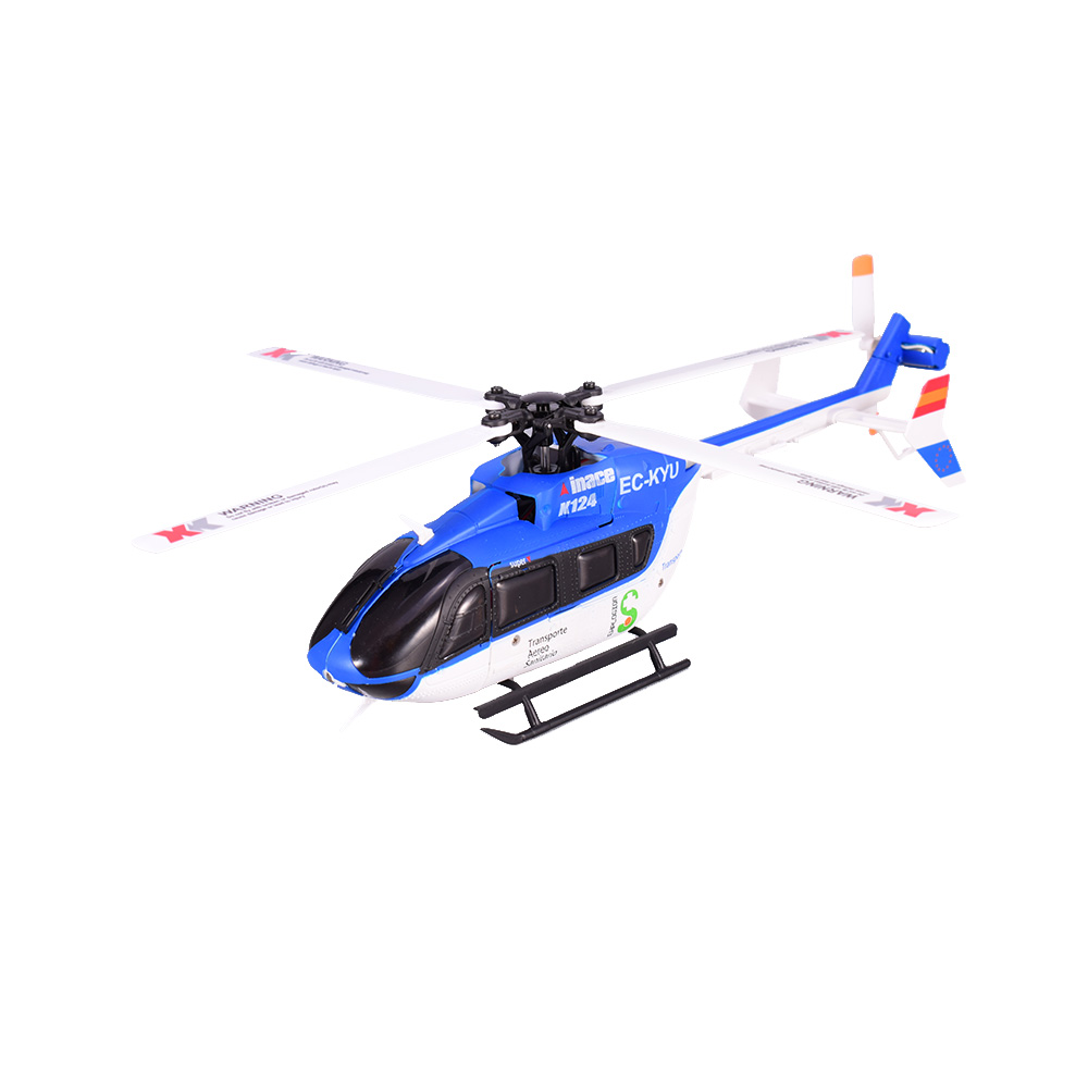 6CH ブラシレスモーター3D6Gシステムヘリコプター [K124