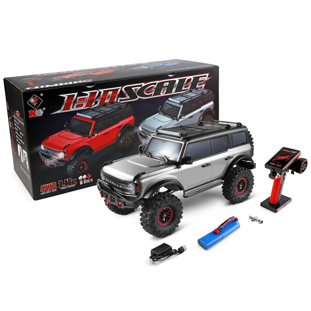 未使用 Wltoys 104020 1/10 RTR クローラー ブロンコ風 WLtoys 104020 1:10 RC Off-Road Car Crawler Truck 4WD Electric