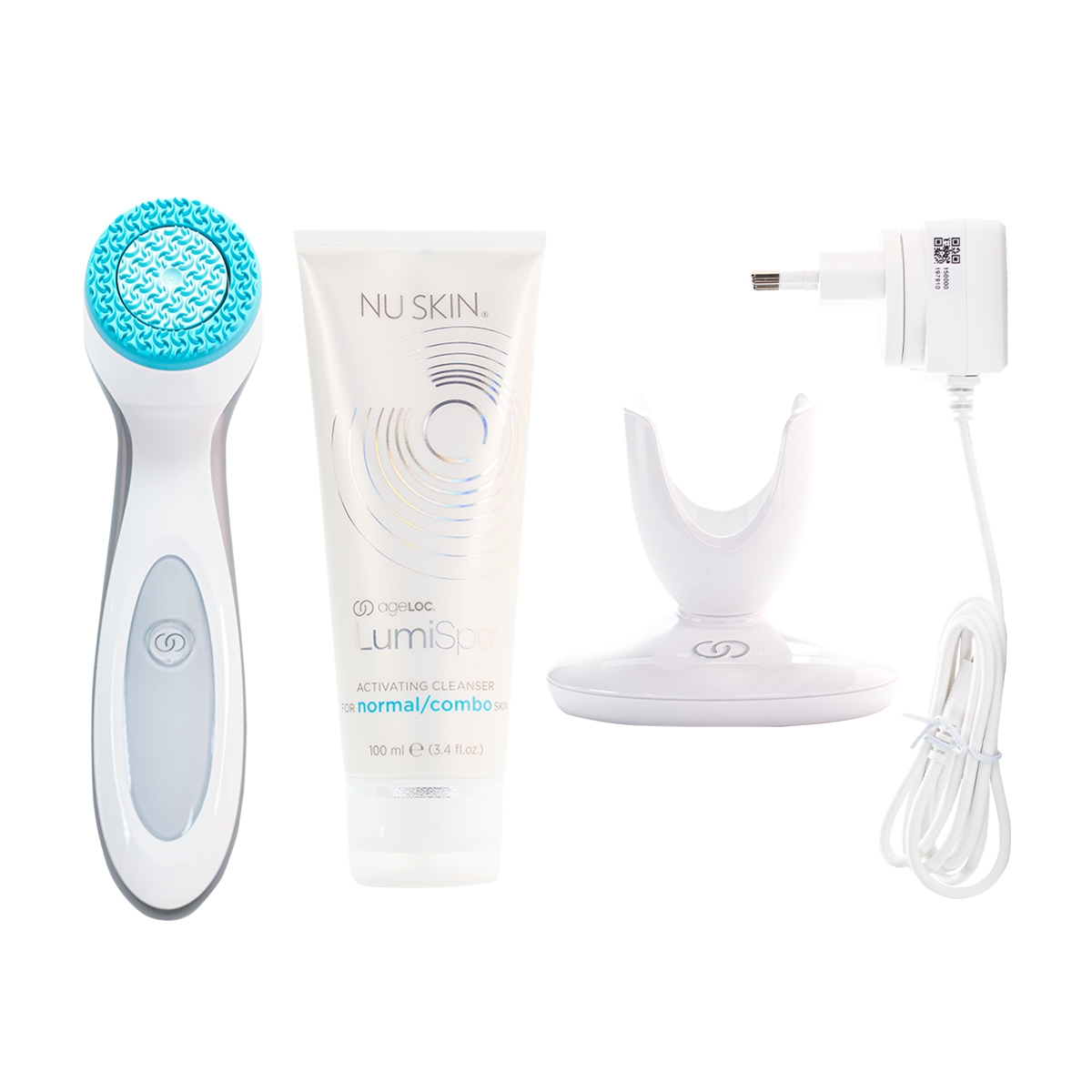 Nu Skin LumiSpa 美顔器 ホワイト・ブルー ageLOCルミスパ iO（美顔器）【公式】ニュースキン- Nu Skin