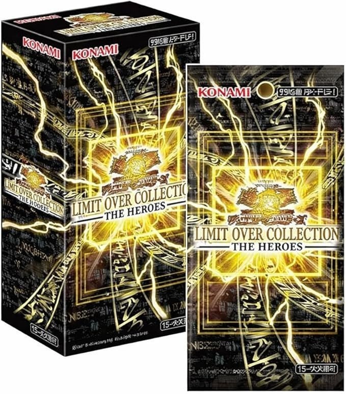 YuGiOh LIMIT OVER COLLECTION THE HEROES One Box KONAMI 2026 [Asia