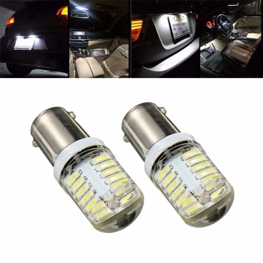 10 X BA9S T11 T4W 4014 LED 24-SMD Car Interior Side Lamp Bulb Super ...