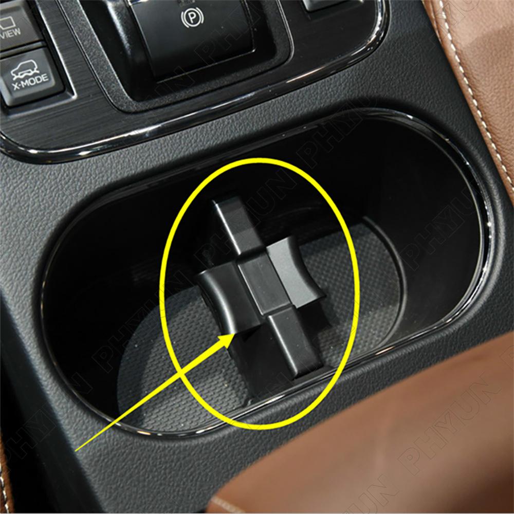 Center Console Cup Holder Insert limiter Divider Black For 14-18 Subaru Forester Center Console Cup Holder Insert limiter Divider Black For 14-18 Subaru Forester