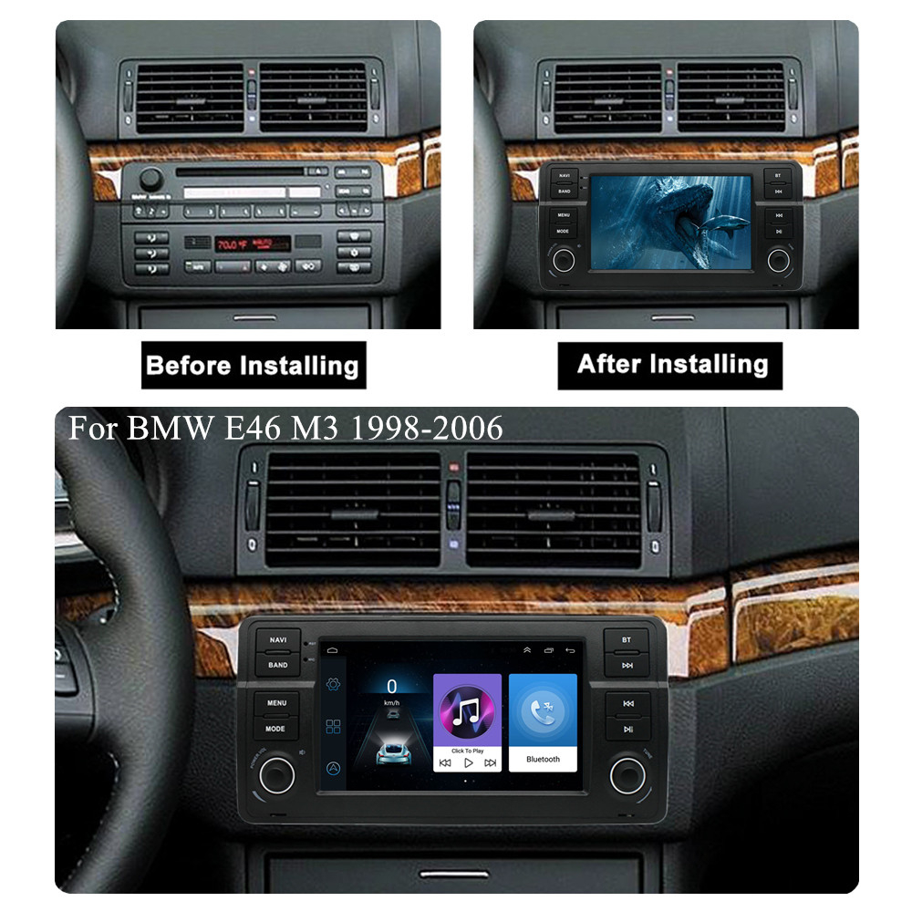 BMW 3er E46 Android Radio Mit CarPlay & Navigation