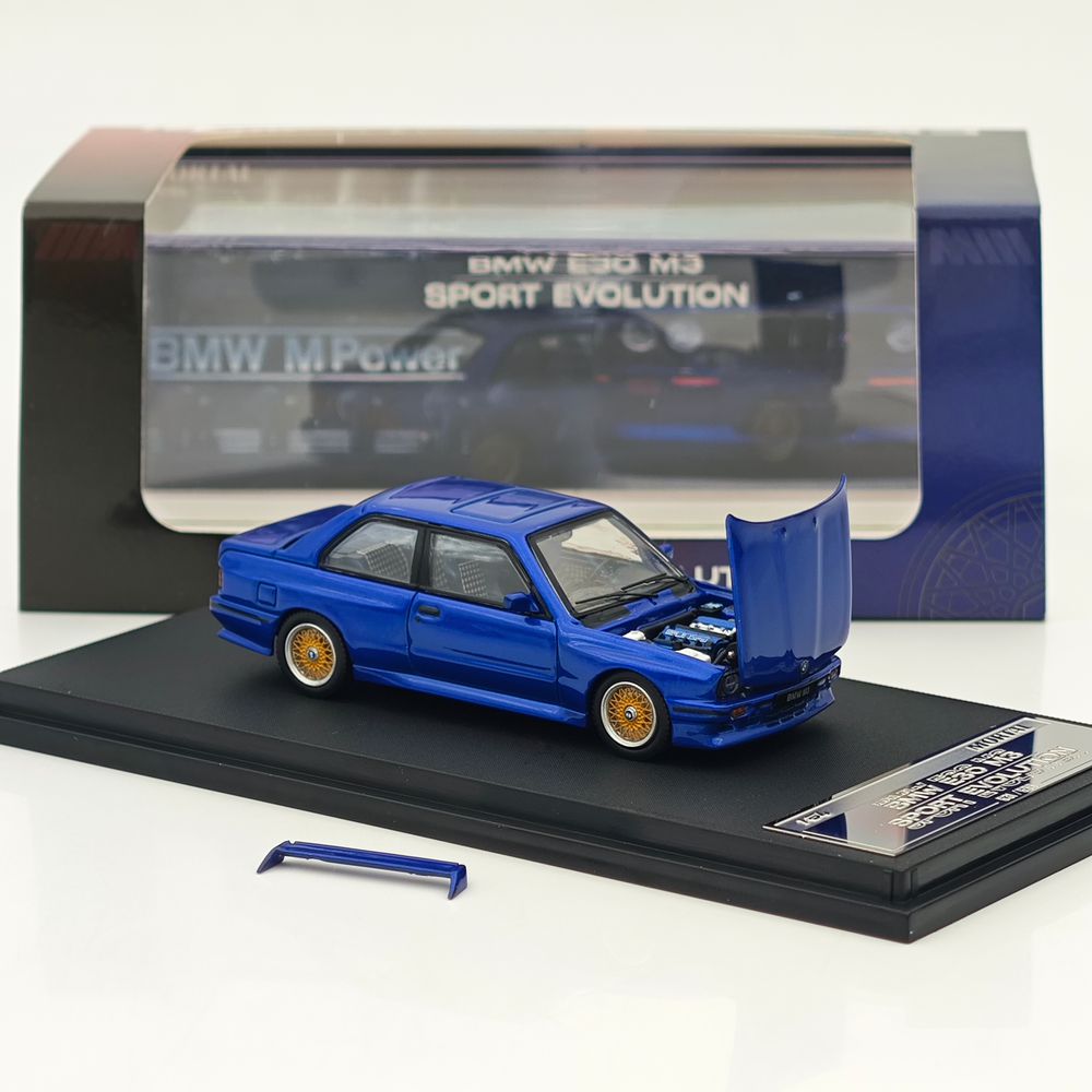 BMW M3 (E30) Sports Evolution 1/12スケール希少 BMW M3 E30 Sport Evolution 1990 Metal Dark Blue IXO CLC378N