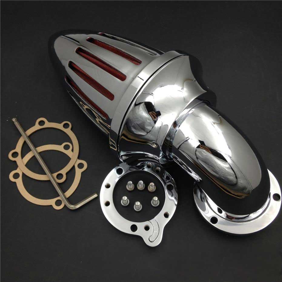 Bullet Air Cleaner intake filter Kit For Harley S&S Custom Cv Evo Xl