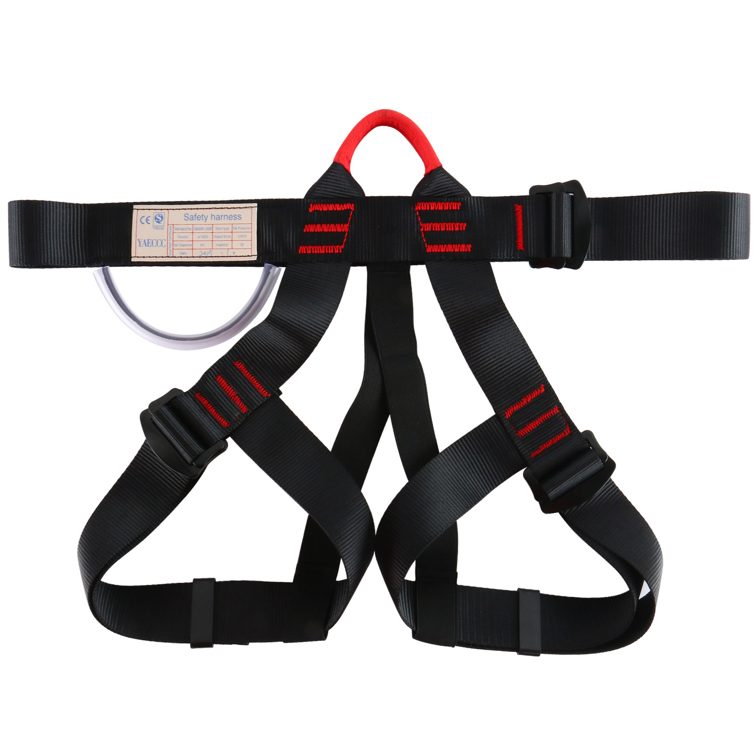 CE Certified Rock Climbing Harness Fire Rescue Safety Belt Body Fall Protection 711221856764 eBay