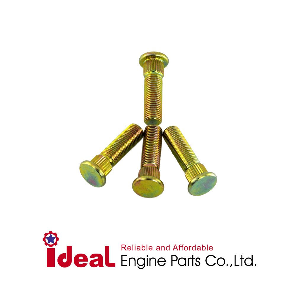 Rear Wheel Stud Set of 4 (3/824X1.38) Fits Polaris RANGER 800 1014 