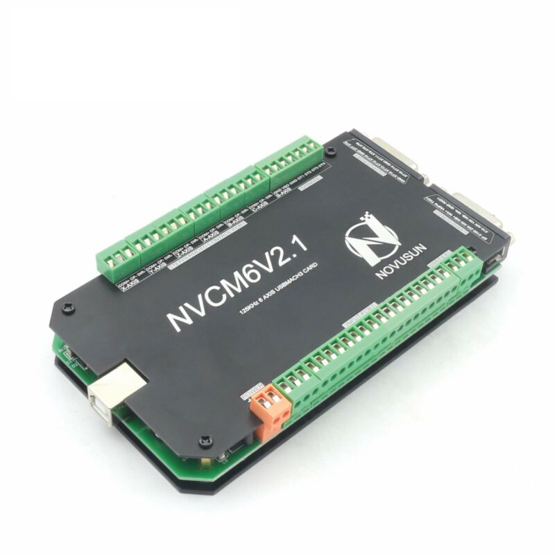 6 Axis 125KHz NVCM6V2.1 USB Mach3 CNC Motion Controller Card