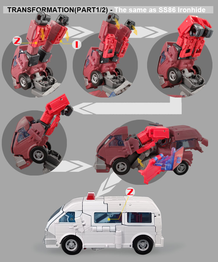 スーパージェクション　チュートリアルキット 3D DIY Filler Upgrade Kit For Studio Series SS86 Megatank