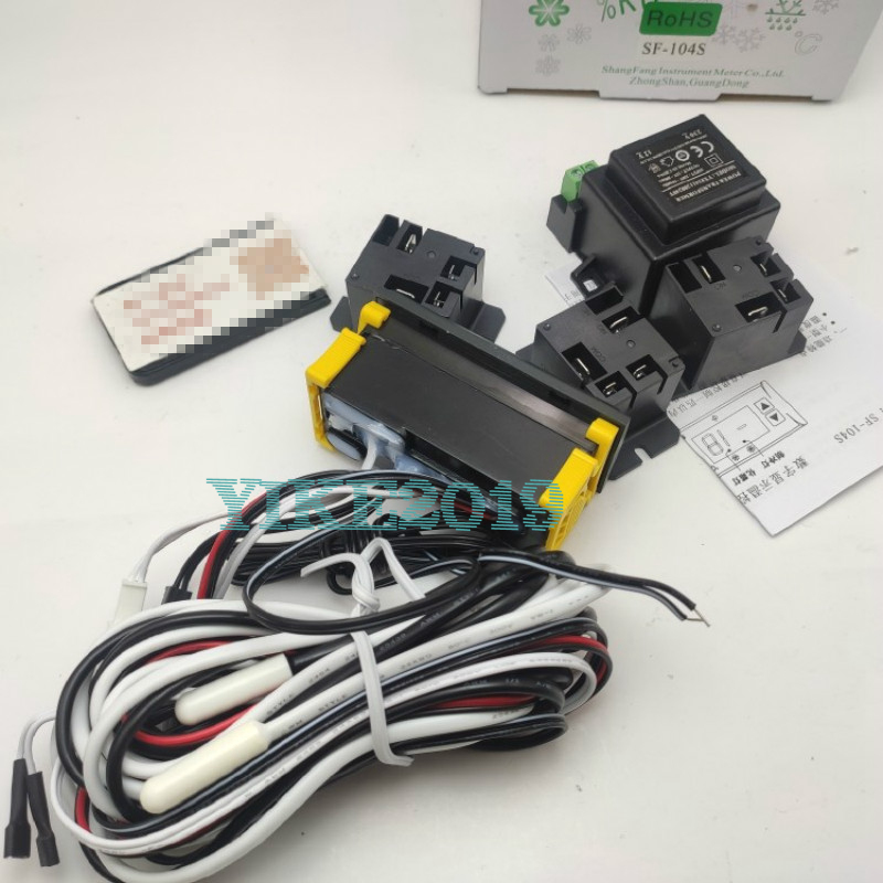 SF-104B Freezer Temperature Controller Defrost Digital Display Thermostat New