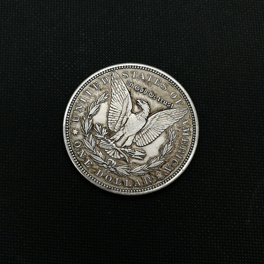 1878 American Skeleton Silver Dollar Shape Commemorative Coin ...