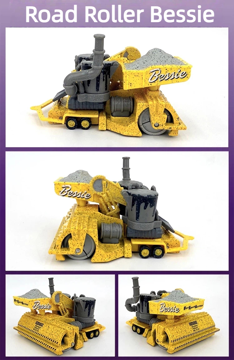 Disney Die Cast Vehicle Bessie Pixar Cars Deluxe Very Good