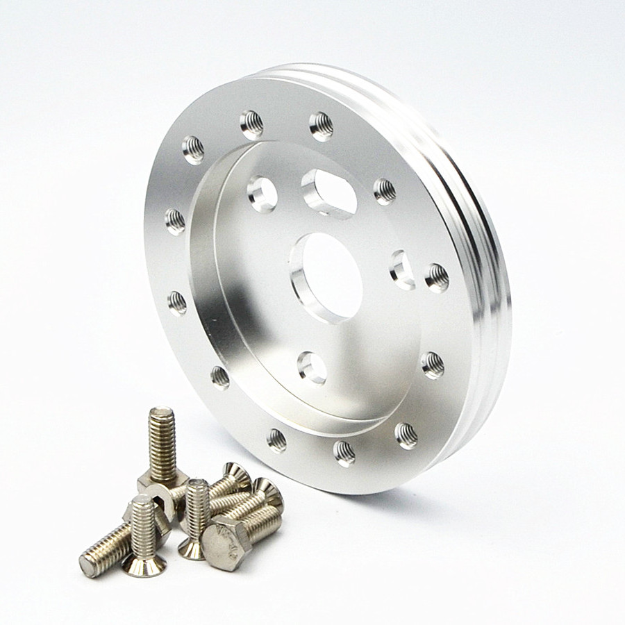 3 Hole 13mm Hub 6 Hole Car Steering Wheel Boss Spacer Adapter Hex Bolt