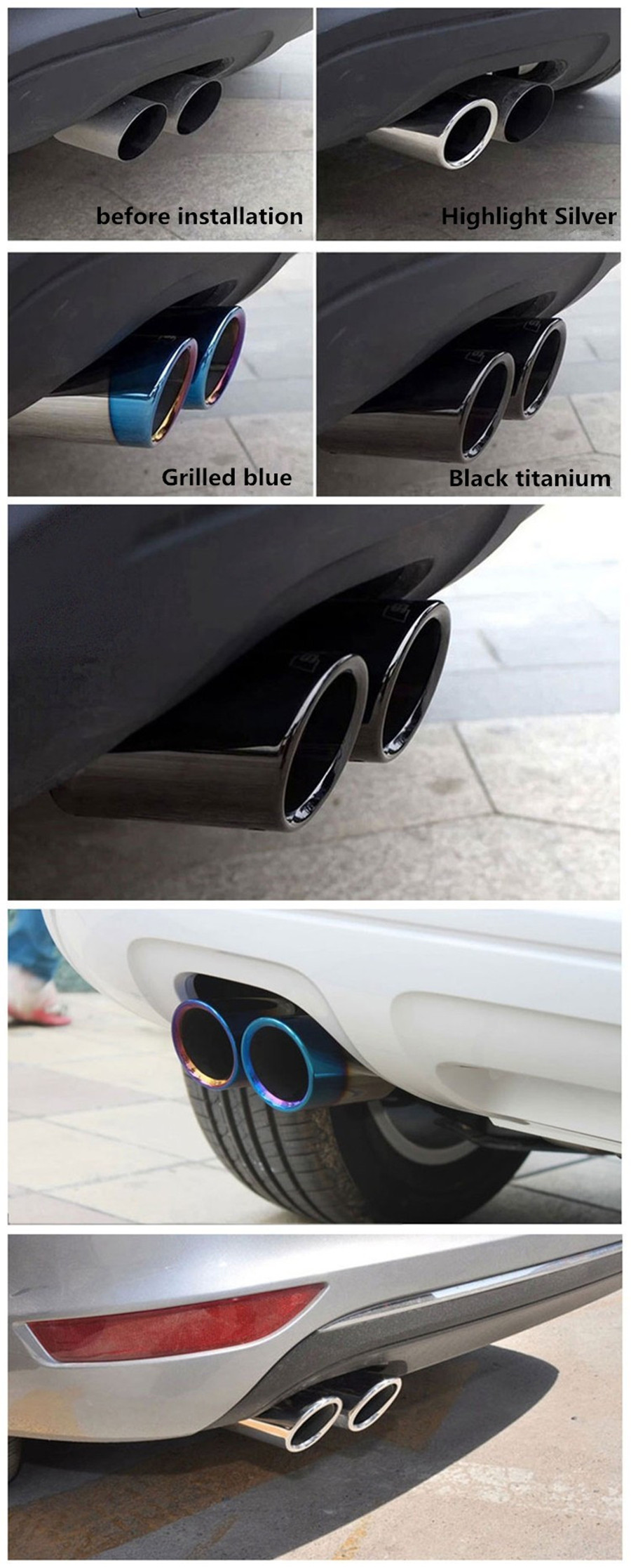 car exhaust tips