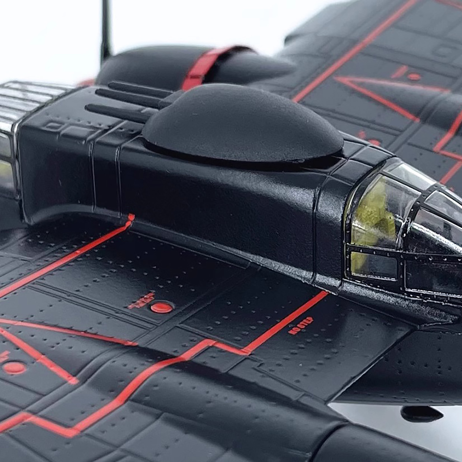 1/72 Scale WWII USA Air Force P-61B Black Widow Fighter Plane