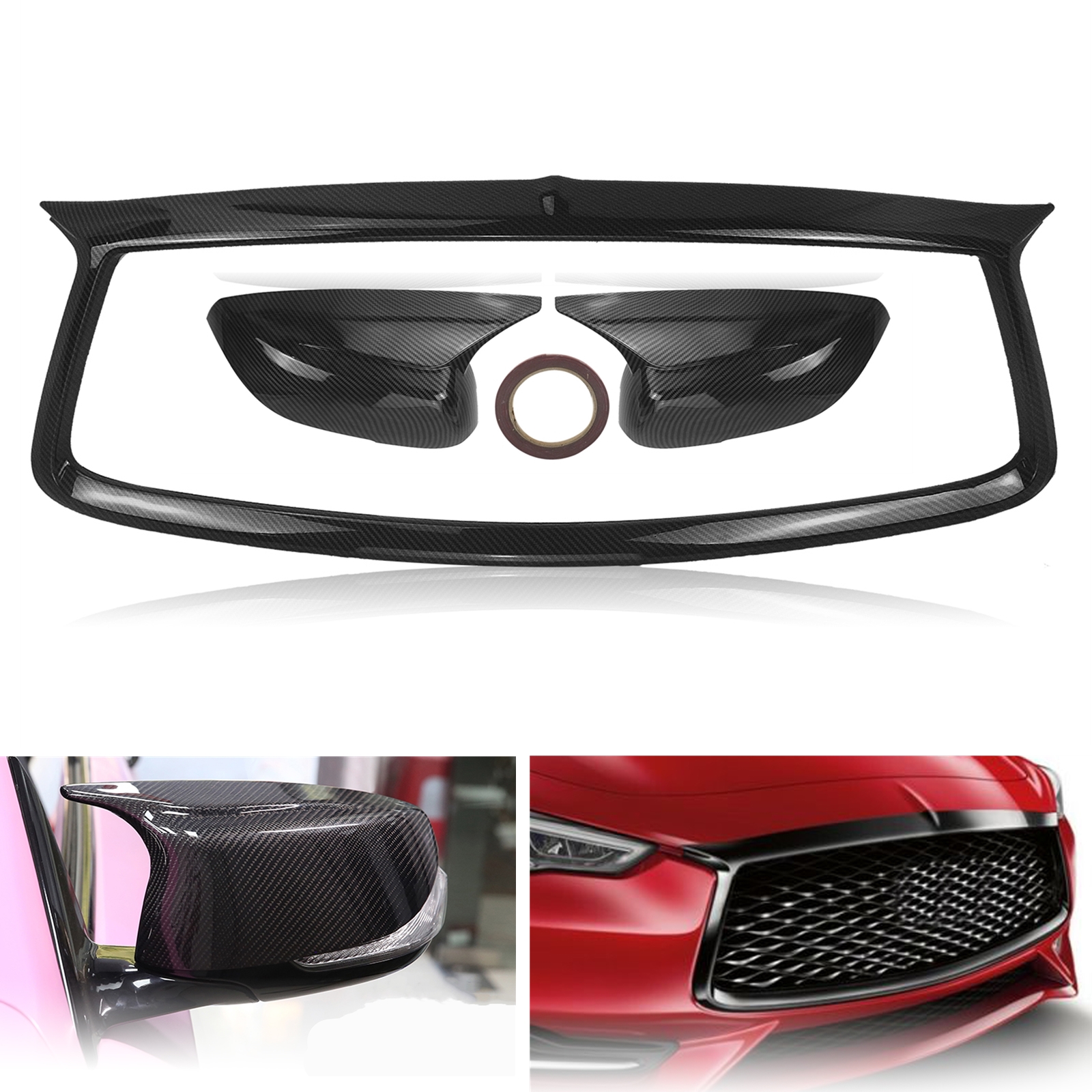 Standard Hood Fender & Mirror Kit | INFINITI Q60 2017