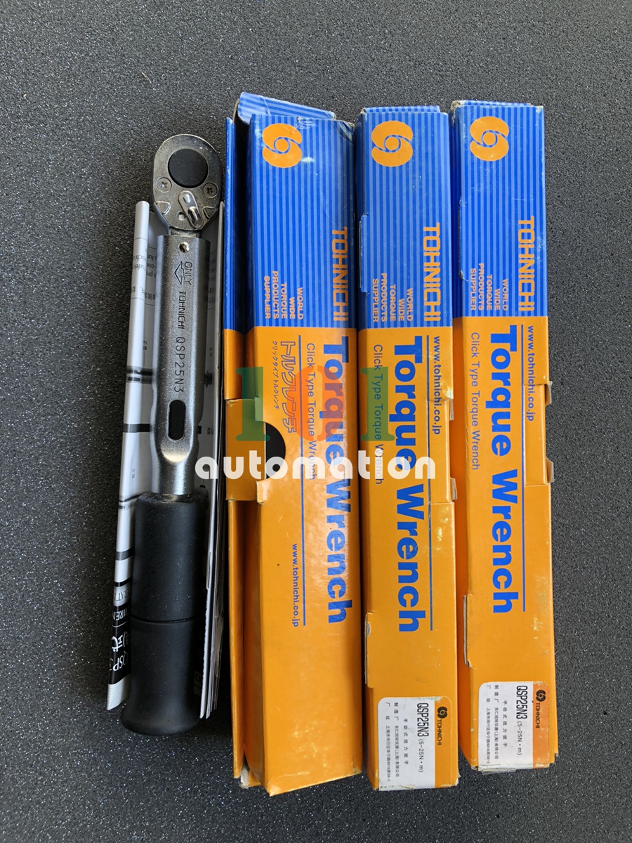 Qty:1 New For TOHNICHI QSP25N3（5-25N.m）Torque wrench 3/8 inch