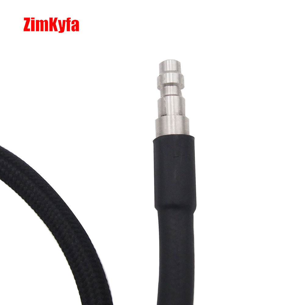Airsoft PISTOL HPA SLP FLEX Air Hose Line with Quick Coupler Fittings
