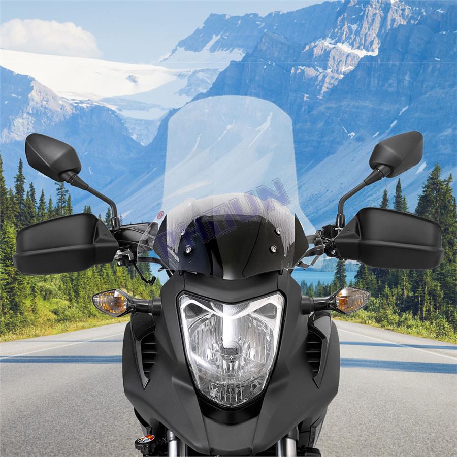 2x Motorcycle Handguards Protector For Honda NC700X NC750X / DCT NC750S