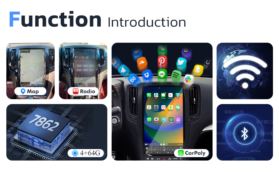 FUNCTIONS Infiniti G25 G37 G35 Q40 Q60 2007-2015