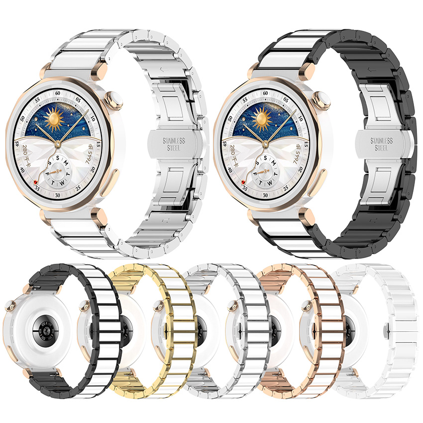 Ceramic Watch Band Universal Strap Bracelet 18mm for Huawei watch