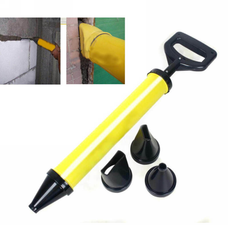 Grout gun Mortar with accessories Mortar press Mortar syringe Mortar pump Nozzle