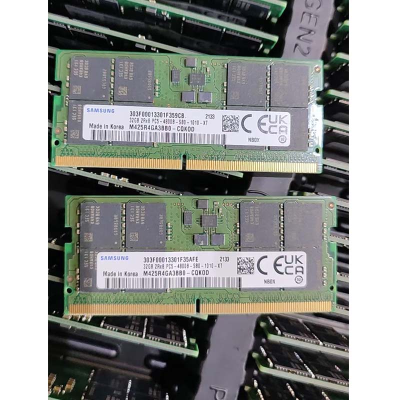 Samsung 32GB 2RX8 DDR5 4800B PC5-38400 SODIMM Laptop Memory RAM | eBay