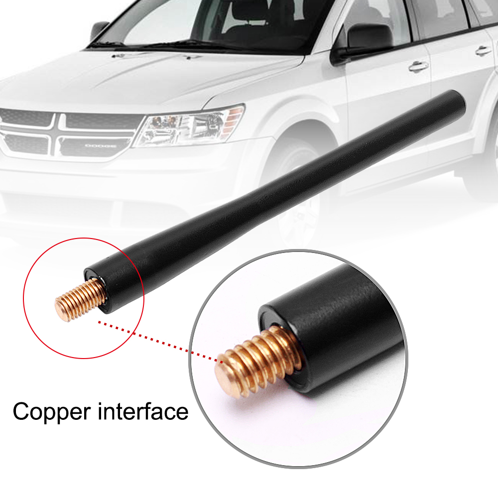 Car Short Stubby Radio Antenna Aluminum For Dodge RAM 1500 2500 3500 2009-2017