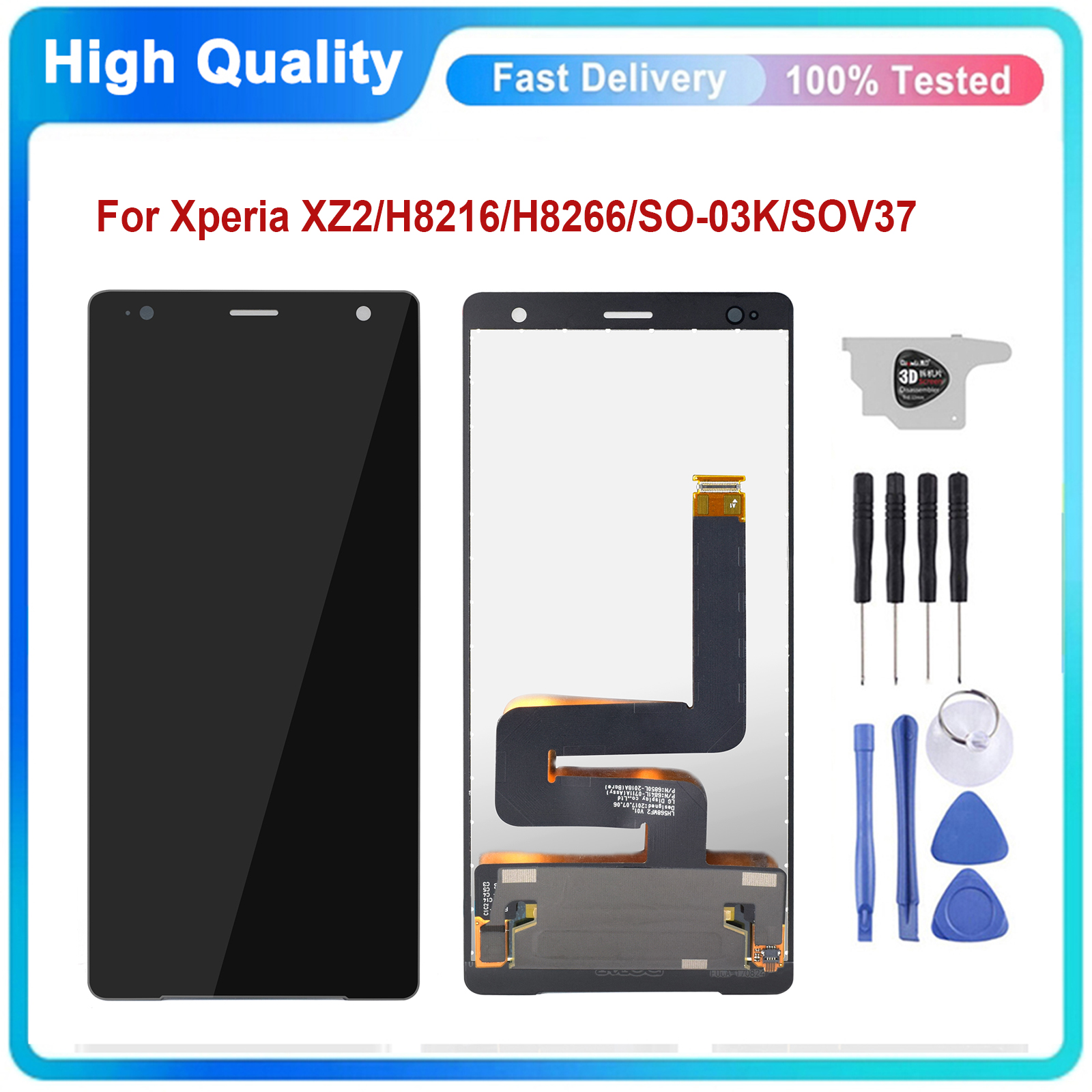 LCD Display Screen Replacement For Xperia XZ2/H8216/H8266/SO-03K
