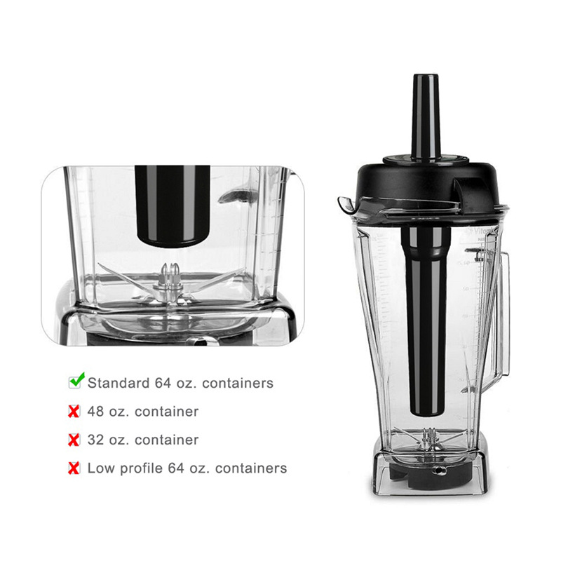 New Replacement 64 Oz Blender Tamper Stick Accelerator Plunger