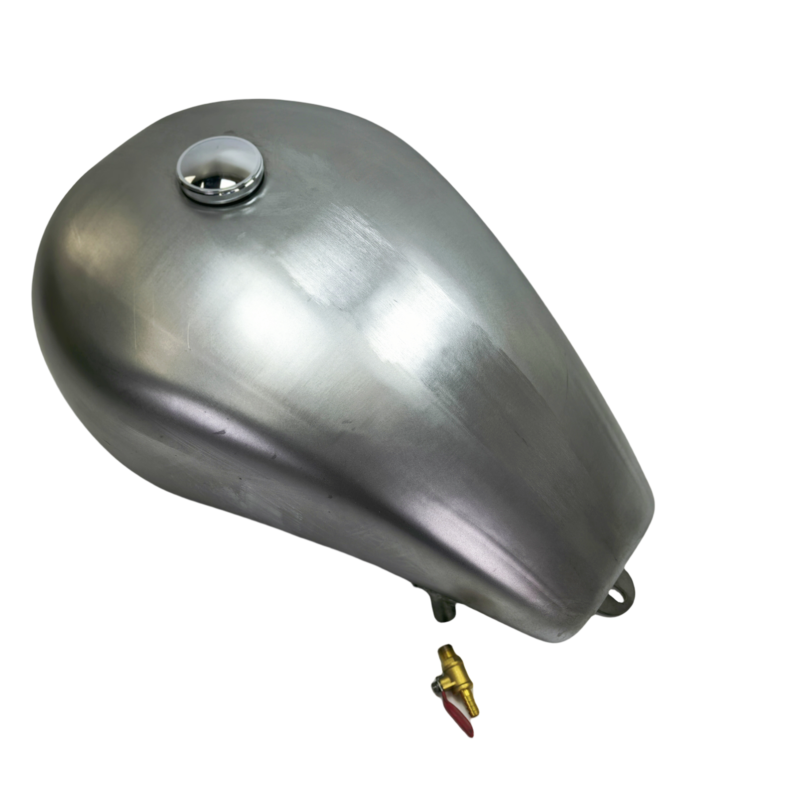 Peanut Tank 2002 Honda Shadow 1100 Gas Tank Motorcycle Silver Fuel