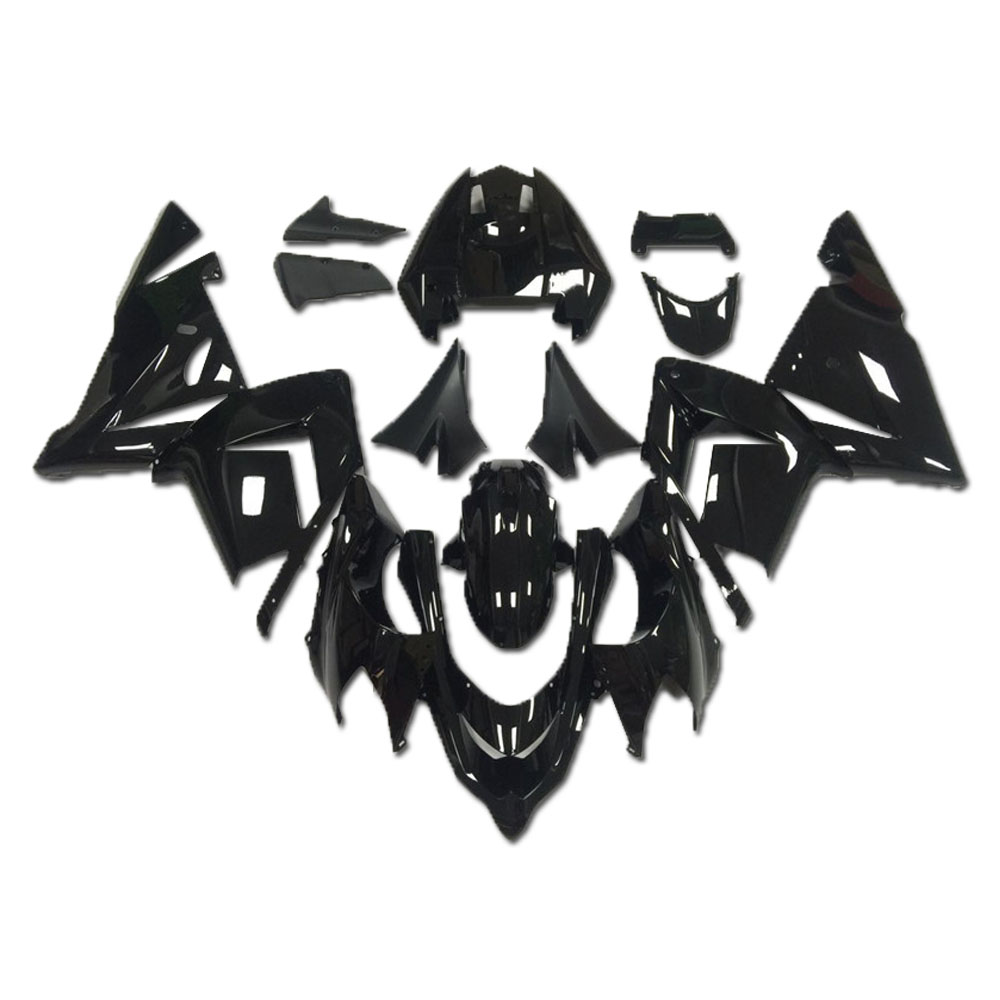 Injection Glossy Black New Fairing Fit for Kawasaki 2004