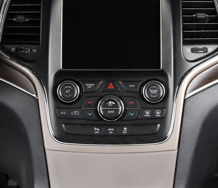 2015 jeep grand cherokee volume knob