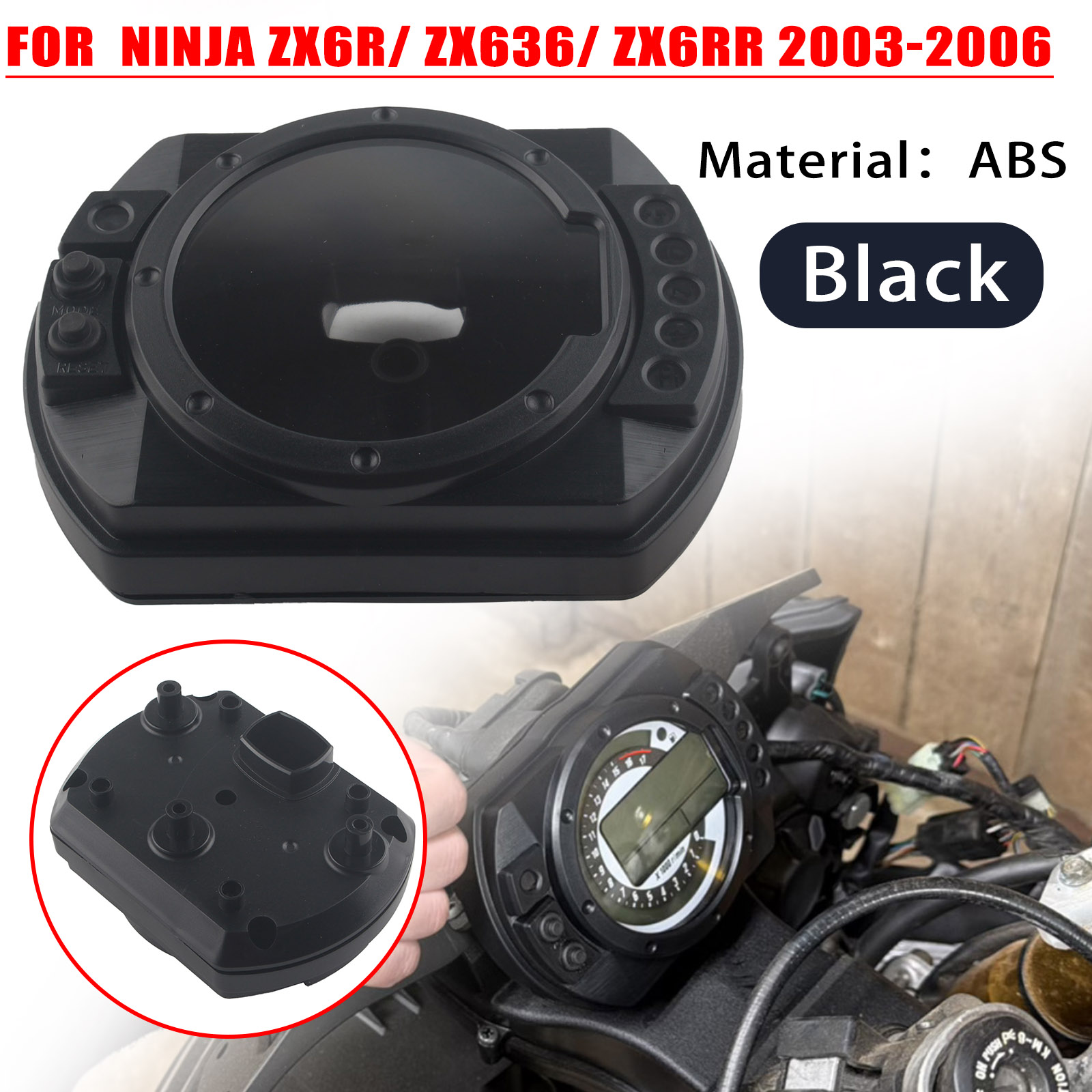 For Kawasaki Ninja ZX10R 2004 2005 Z750 Speedometer Tachometer