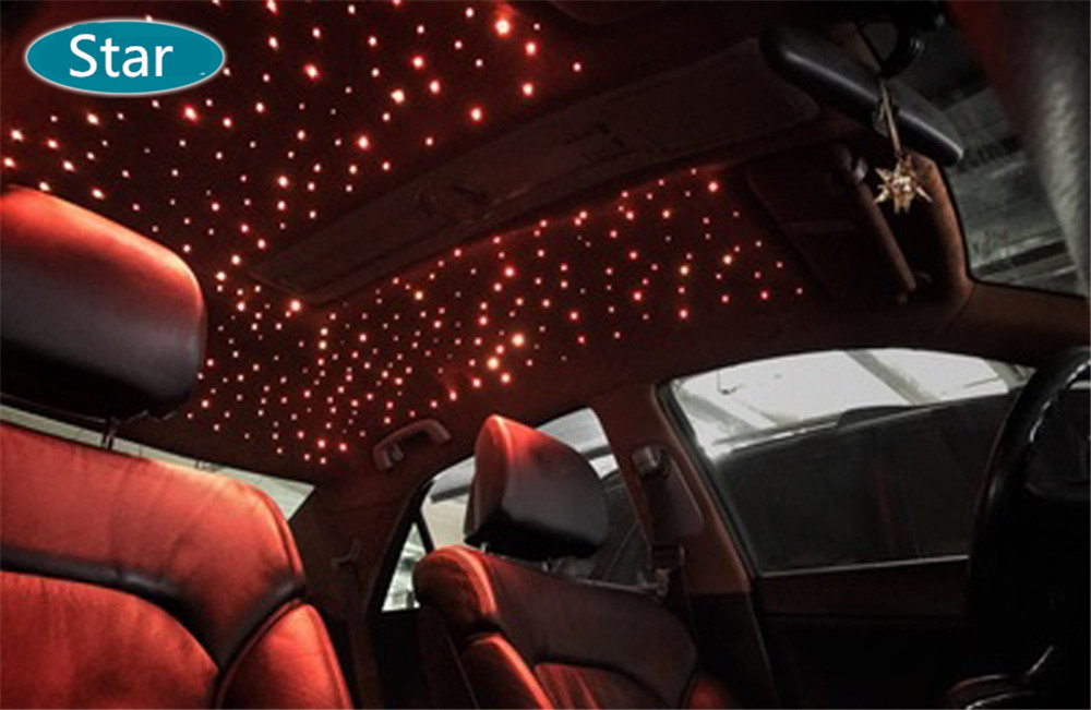 Car Led Ceiling Light Fiber Optic Star Kit Rgbw Source