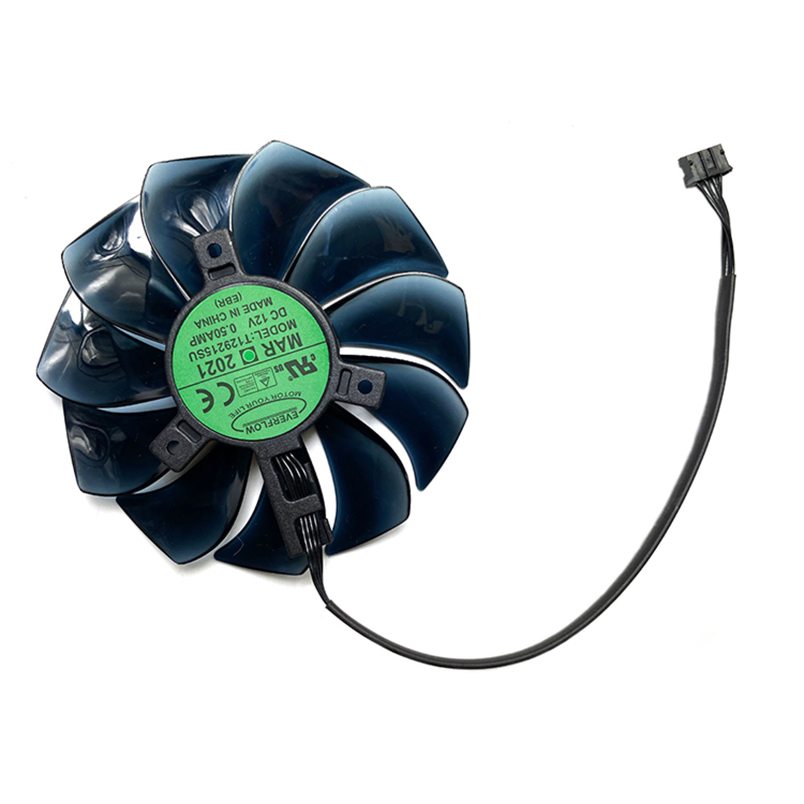 Replacement EM-New Single Fan Graphics Card Cooling Fan for HP