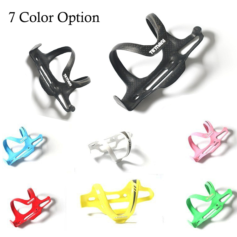 Carbon Fiber Water Bottle Cage Holder Rack Right Side Loading Mount Bike Bicycle