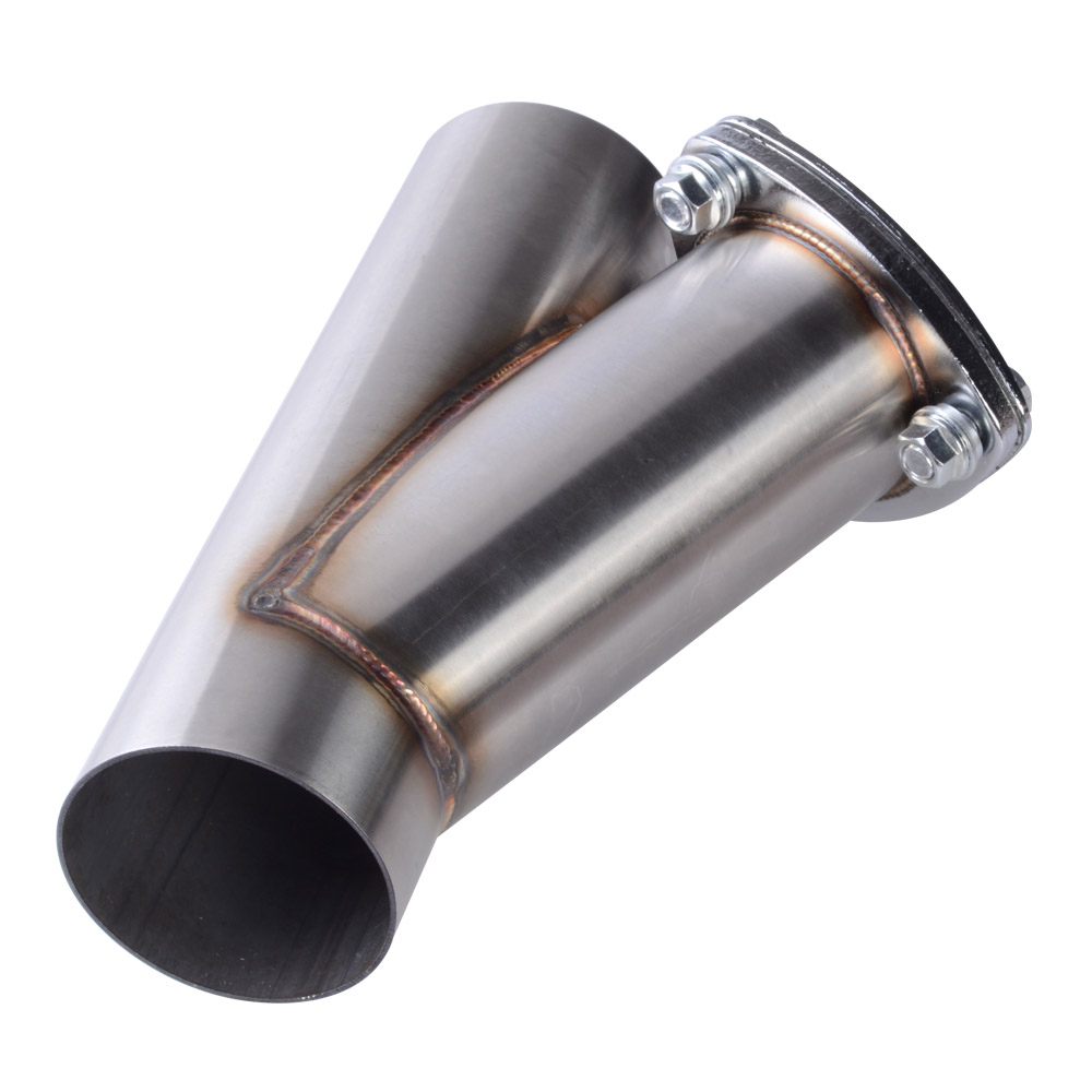 3.0" Inch Stainless Steel Exhaust Cutout YPipe ECUT Catback With Cap