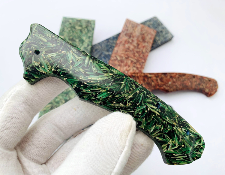 Colorful Resin Knife Handle Material Scales Slab Making Blanks Crafts Supply eBay