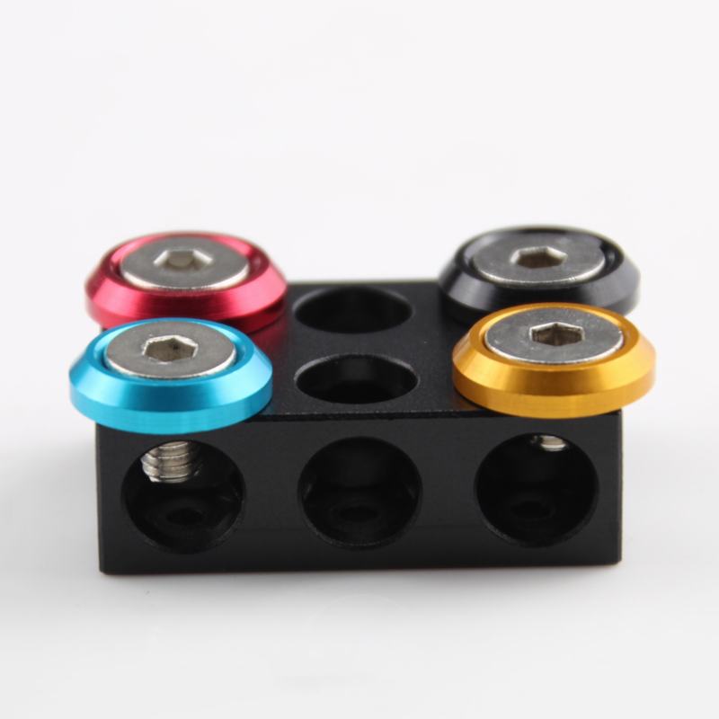 Anodised Colorful M6 M8 Aluminum Countersunk Fisheye Concave Washers ...