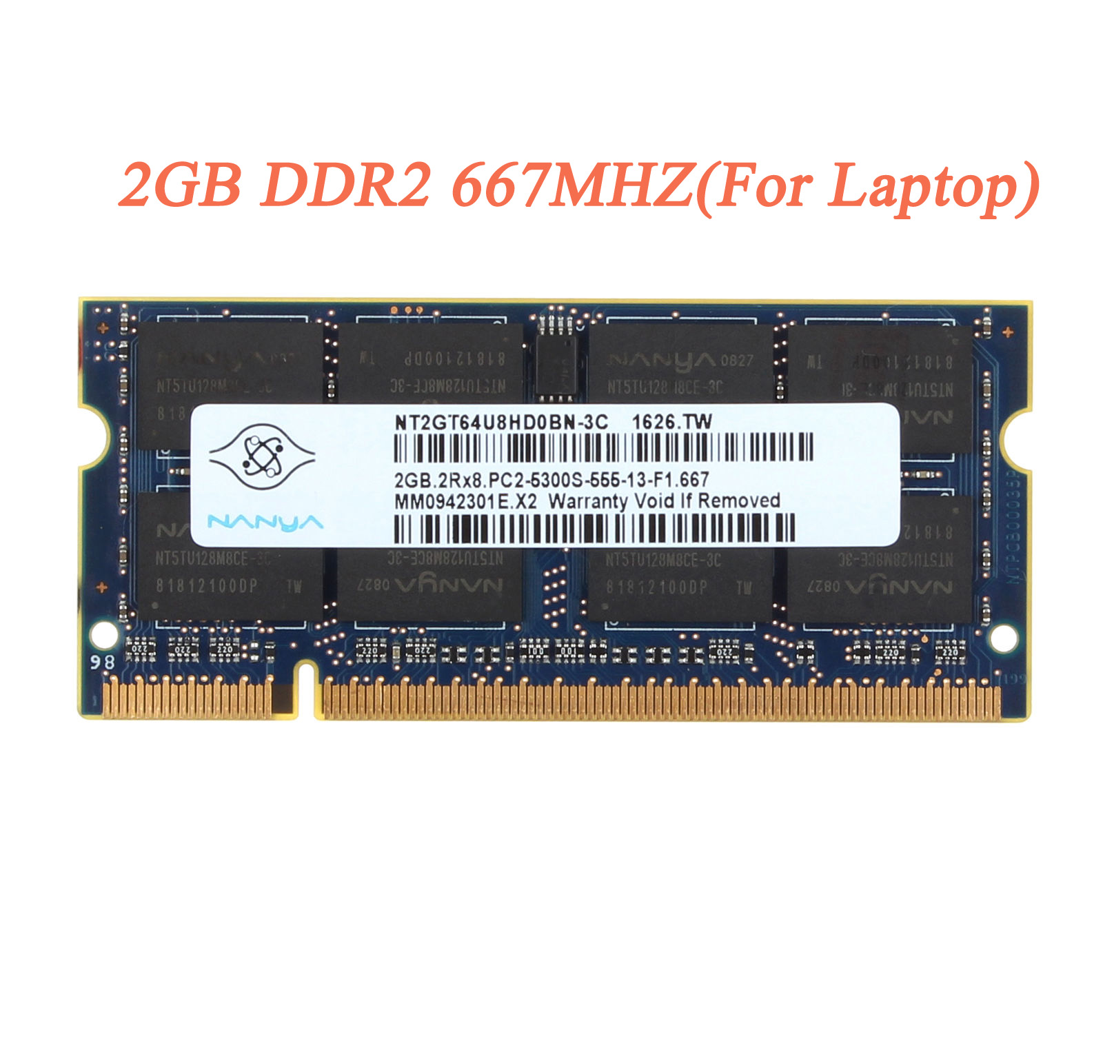 Nanya 4GB 2GB Laptop Desktop Memory DDR2 DDR3 5300 6400 667 800 Product Description