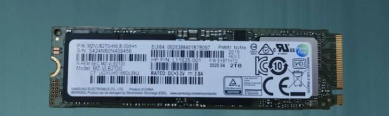 Samsung PM981 - 1TB/2TB NVME - M.2 2280 SSD | eBay