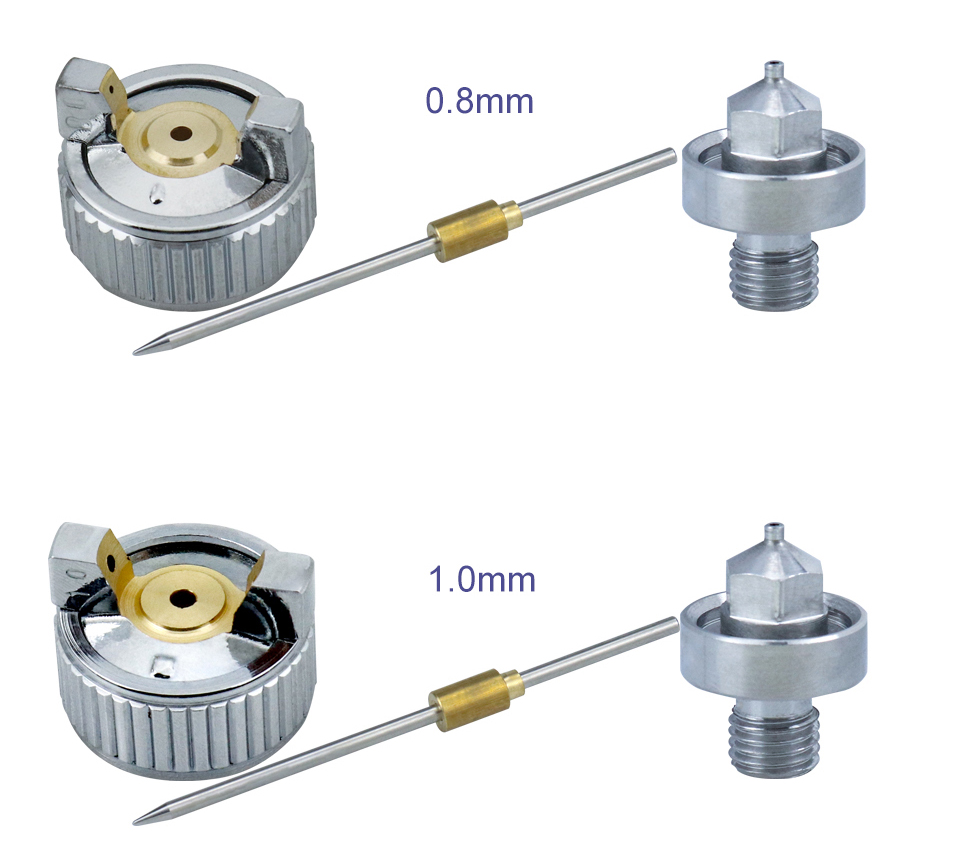 HVLP Air Paint Spray Gun Auto Car Detail Touch Up Sprayer Gravity
