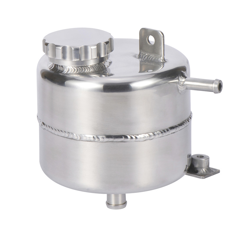 Alloy Radiator Coolant Expansion Tank Polish For MINI Cooper S 2002-2008 R52 R53
