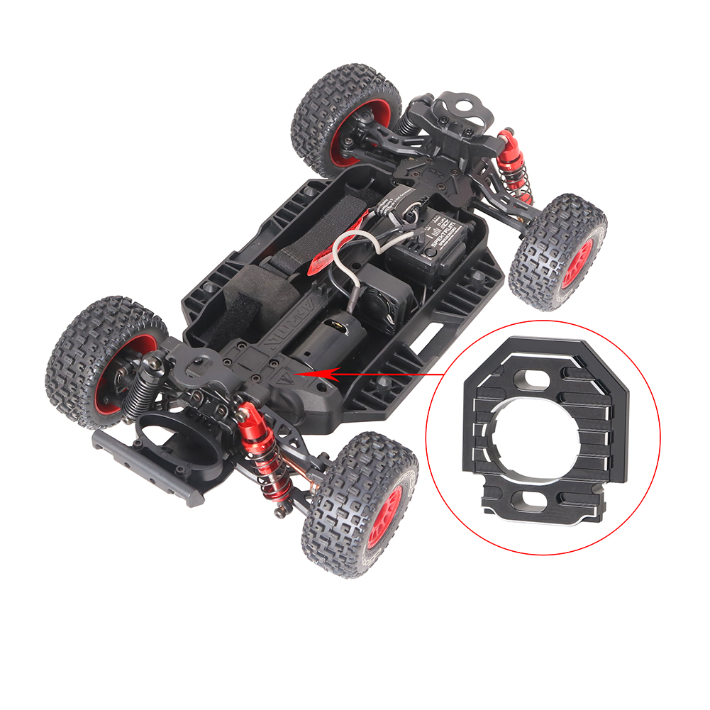 Parafango/parafango in materiale in gomma + fibra di carbonio per parti di automobili ARRMA 1/14 Arrma Mojave rc  26