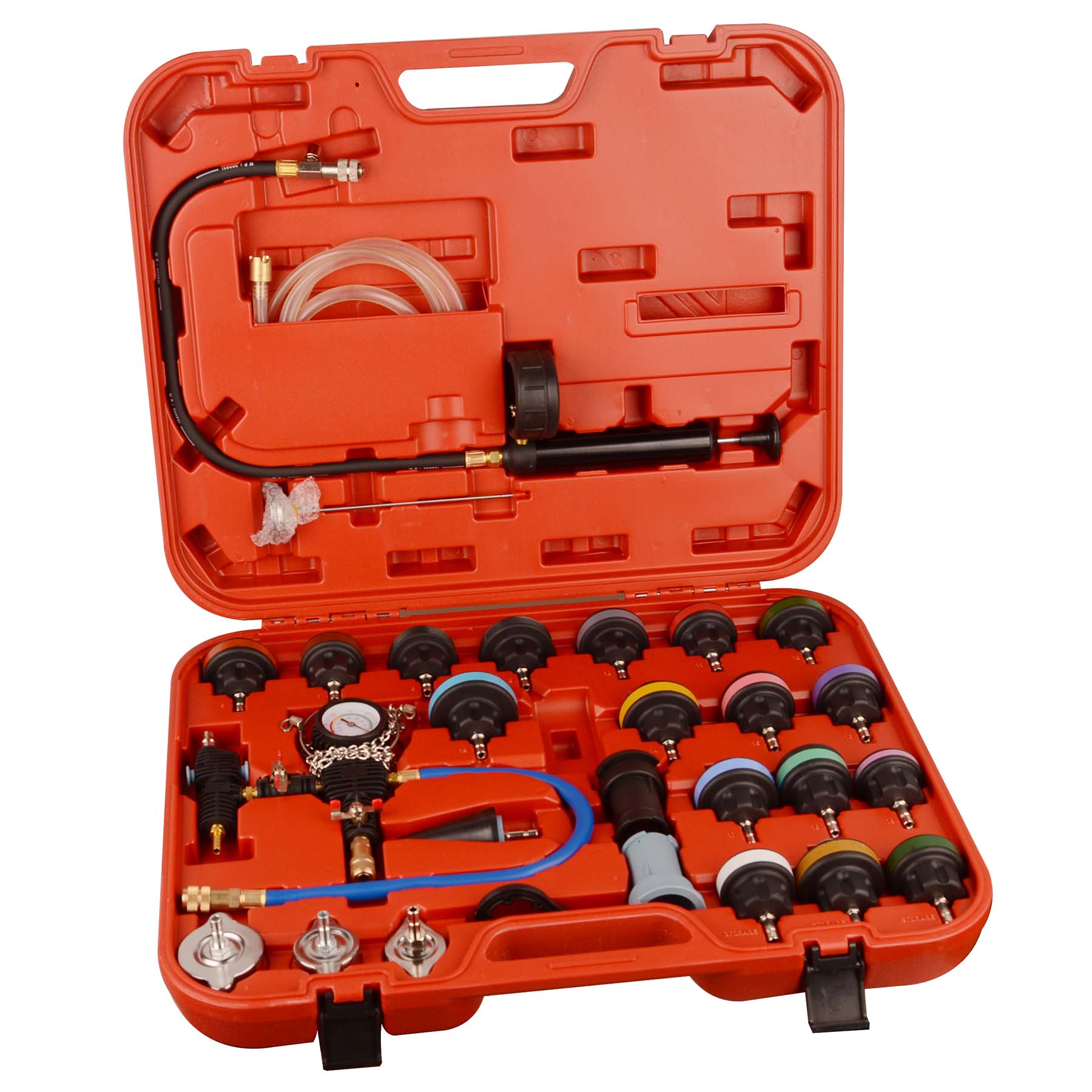 28PC Universal Radiator Pressure Tester & Vacuum Type Cooling System